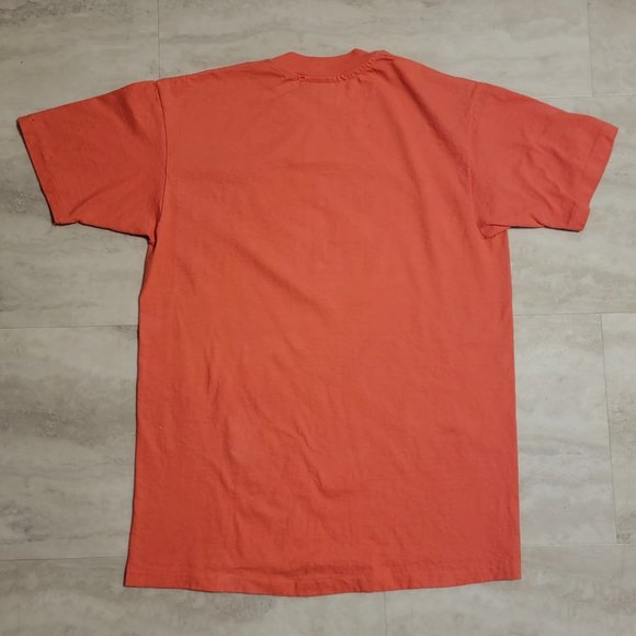 Vintage Golden Door Embroidered Pink Mens T-Shirt 100% Cotton Large - Picture 4 of 7